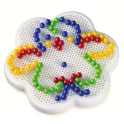 Quercetti Insteek Mozaïek, 100 Pins -Bordspellen 2310001c