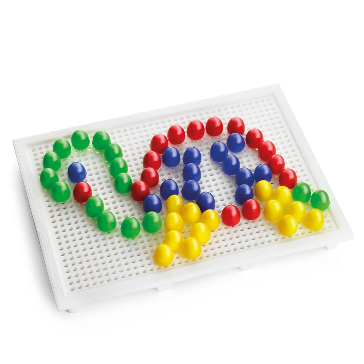 Quercetti Insteek Mozaïek, 60 Pins 4 Quercetti Insteek Mozaïek, 60 Pins - Afbeelding 2