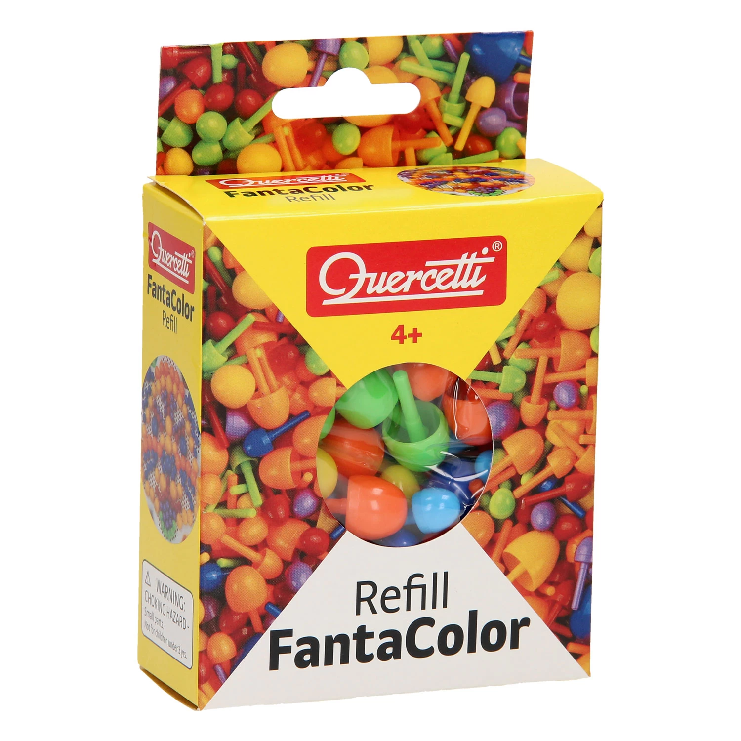 Quercetti Insteek Mozaïek Pins, 142st. Mixed 3 Quercetti Insteek Mozaïek Pins, 142st. Mixed