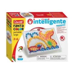 Quercetti Insteek Mozaïek, 280 Pins