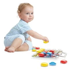 Quercetti Pixel Baby Insteekmozaïek Slak -Bordspellen 2310108d