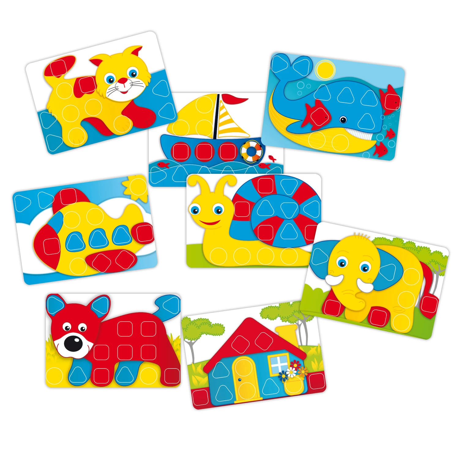 Quercetti Pixel Baby Insteekmozaïek Poes 6 Quercetti Pixel Baby Insteekmozaïek Poes - Afbeelding 4