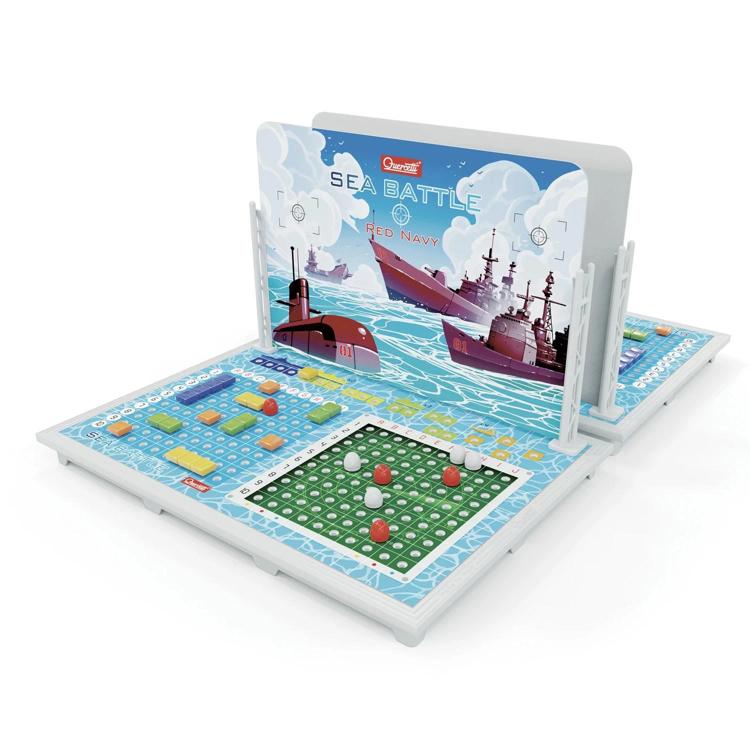 Quercetti Sea Battle Spel 4 Quercetti Sea Battle Spel - Afbeelding 2
