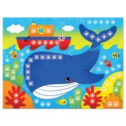 Quercetti Fantacolor Mosaic Dieren, 180dlg. -Bordspellen 2310220c