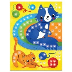 Quercetti Fantacolor Mosaic Dieren, 180dlg. -Bordspellen 2310220d