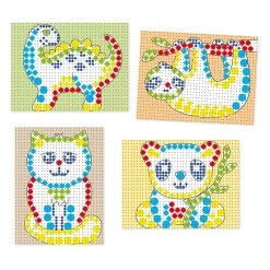 Quercetti Insteek Mozaïek, 150 Pins -Bordspellen 2310231c