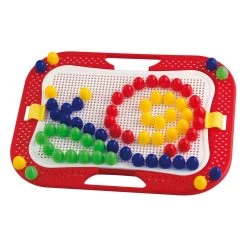 Quercetti Fantacolor Design Insteek Mozaïek, 100 Pins -Bordspellen 2310233c