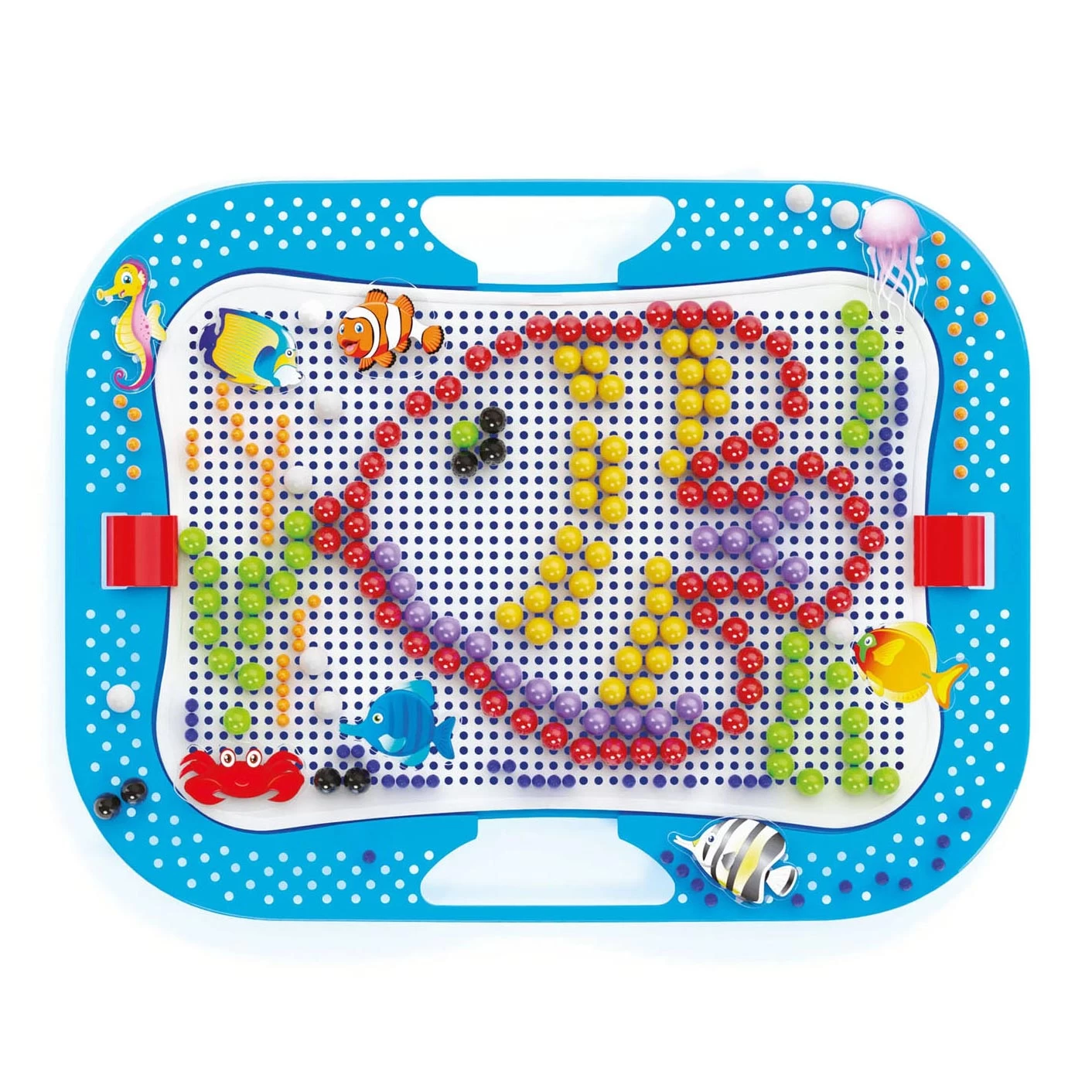 Quercetti Oceaan Plezier Fish & Pegs Insteek Mozaïek, 316dlg. 6 Quercetti Oceaan Plezier Fish & Pegs Insteek Mozaïek, 316dlg. - Afbeelding 4