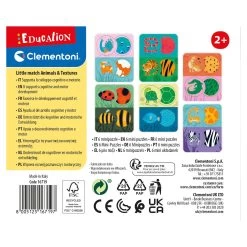 Clementoni Education - Little Match Dieren En Hun Huid -Bordspellen 2320637d