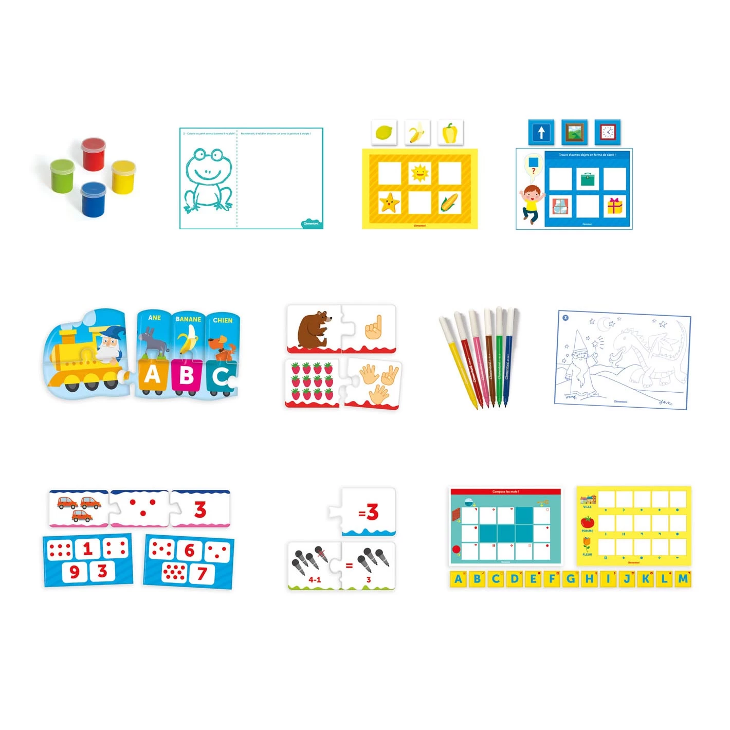 Clementoni Education - Kleuterschool 5 Clementoni Education - Kleuterschool - Afbeelding 3