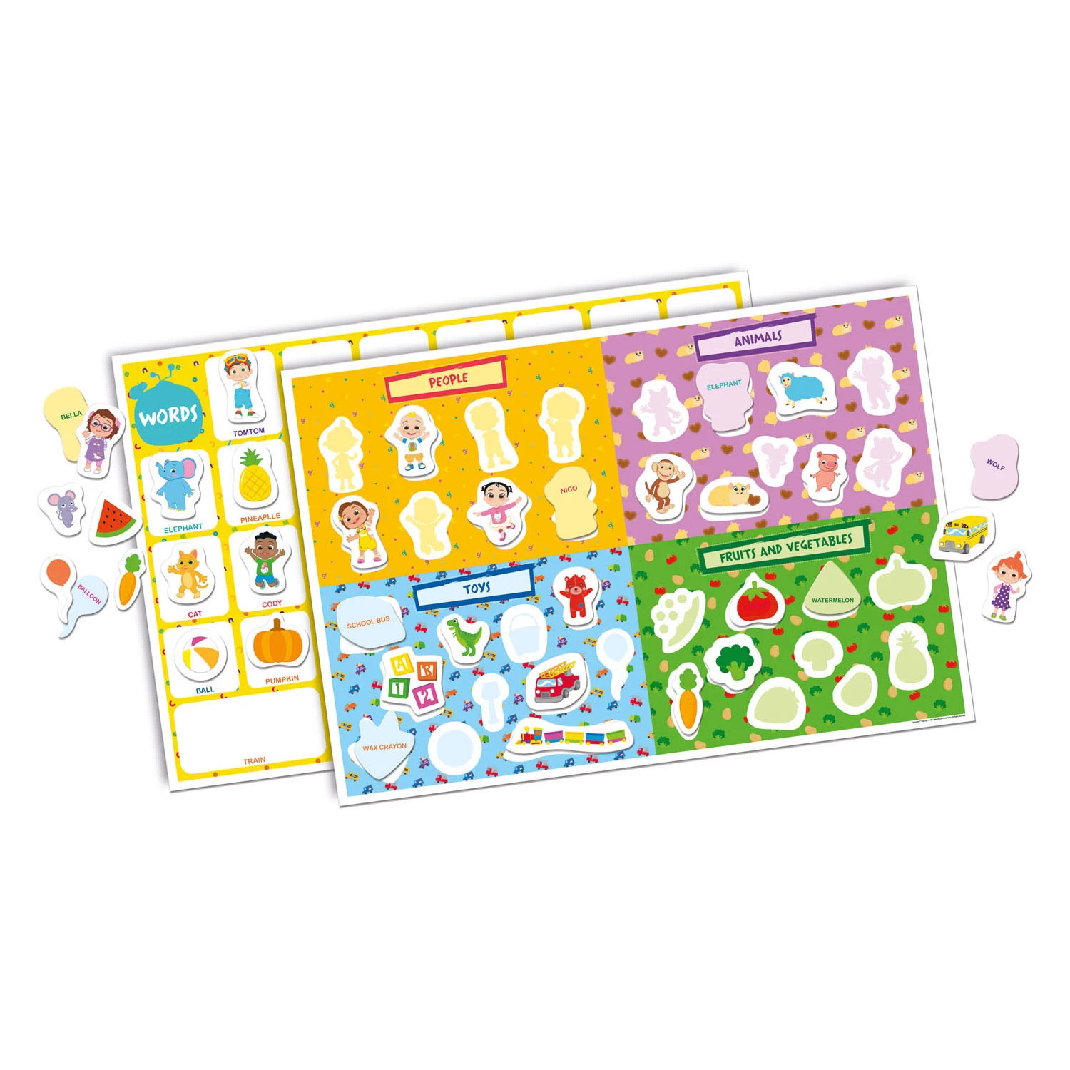 Clementoni Cocomelon - Eerste Engelse Woordjes 4 Clementoni Cocomelon - Eerste Engelse Woordjes - Afbeelding 2