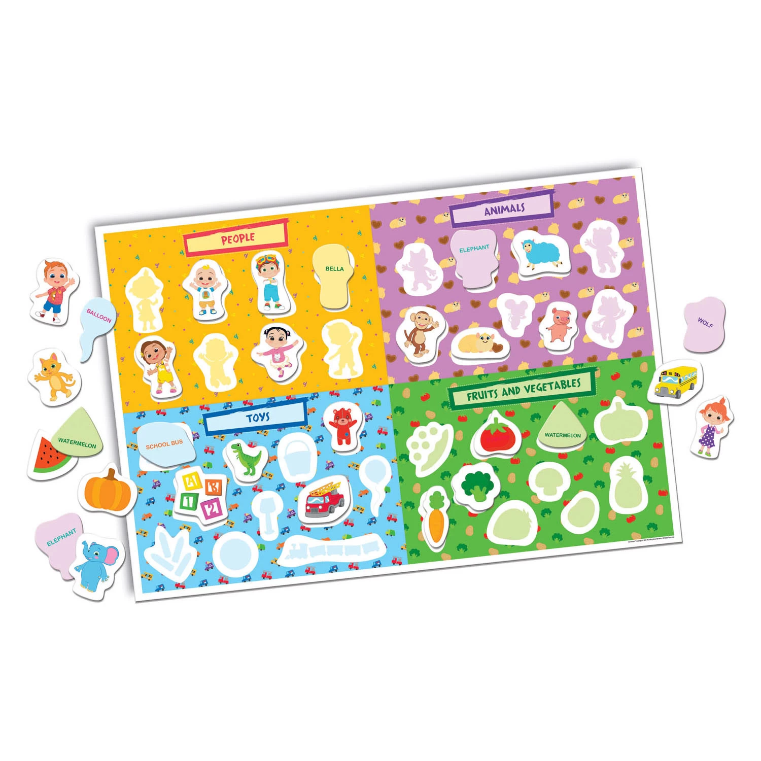 Clementoni Cocomelon - Eerste Engelse Woordjes 5 Clementoni Cocomelon - Eerste Engelse Woordjes - Afbeelding 3