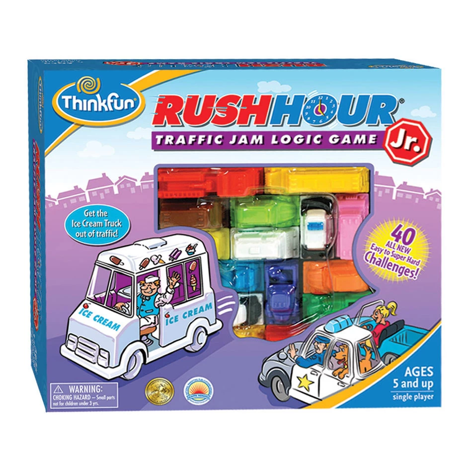 Ravensburger ThinkFun Rush Hour Junior Denkspel 3 Ravensburger ThinkFun Rush Hour Junior Denkspel