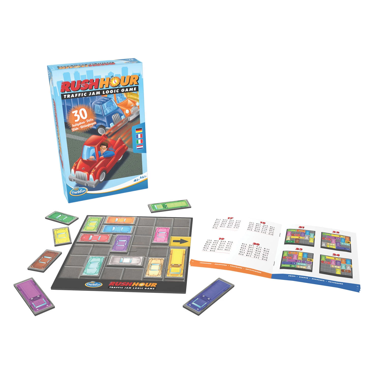 Ravensburger Rush Hour Pocketspel Denkspel 4 Ravensburger Rush Hour Pocketspel Denkspel - Afbeelding 2