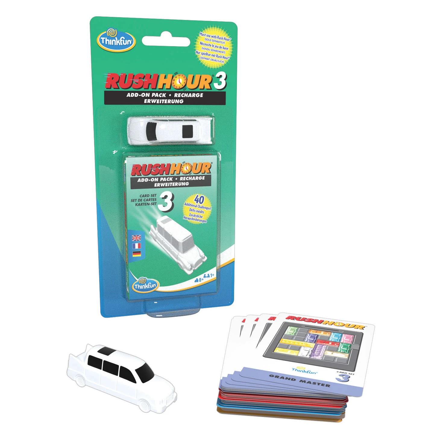 Ravensburger Rush Hour 3 Denkspel Uitbreidingsset 4 Ravensburger Rush Hour 3 Denkspel Uitbreidingsset - Afbeelding 2