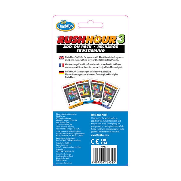 Ravensburger Rush Hour 3 Denkspel Uitbreidingsset 7 Ravensburger Rush Hour 3 Denkspel Uitbreidingsset - Afbeelding 5