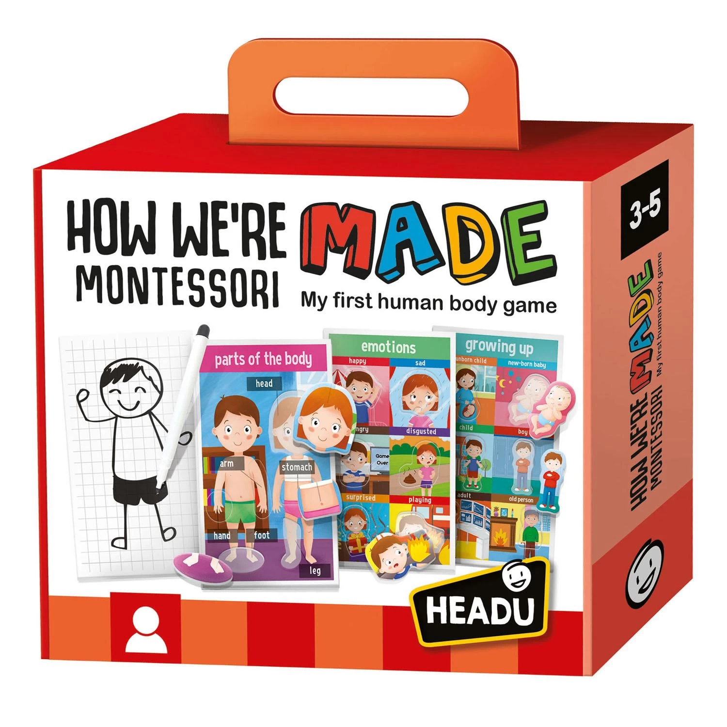 Headu How We Are Made Vormen En Tekenspel (EN) 3 Headu How We Are Made Vormen En Tekenspel (EN)