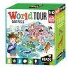 Headu Legpuzzel Wereld Met 3D Elementen, 108st. -Bordspellen 2350527a