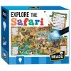 Headu Puzzel Spel Ontdekken Safari Met Zaklamp, 70st. (EN) -Bordspellen 2350555a