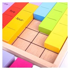 Bigjigs Houten Rekenspel Cijfers Verbinden -Bordspellen 2999799d