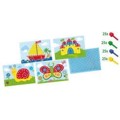 SES Mozaïekbord Met Kaarten 6 SES Mozaïekbord Met Kaarten -Bordspellen 3310238a