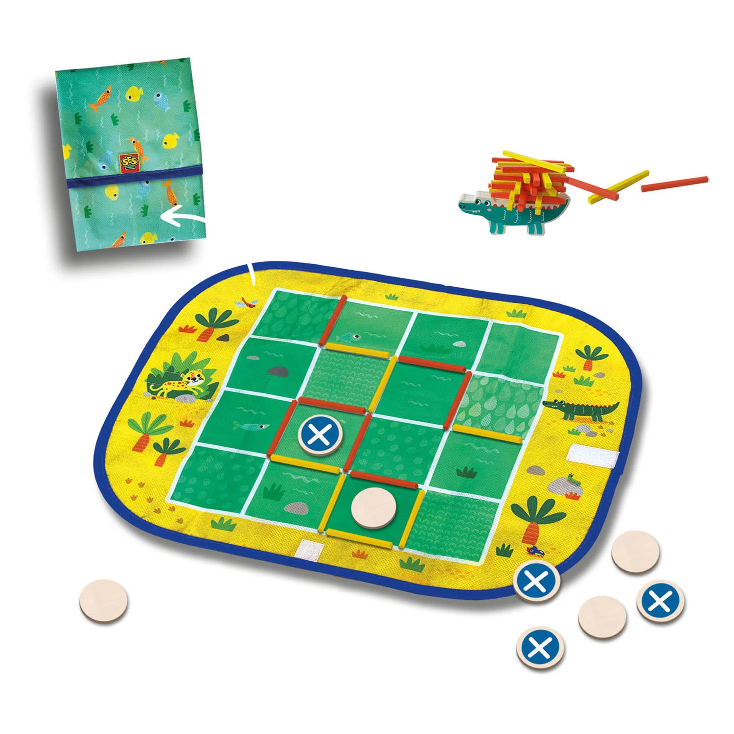 SES Wrap En Go Reisspellen, 3in1 5 SES Wrap En Go Reisspellen, 3in1 - Afbeelding 3