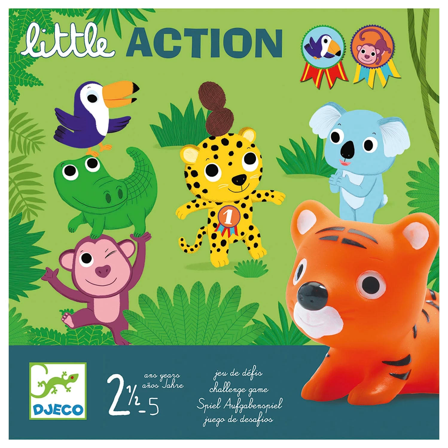 Djeco Jungledieren Uitdagingsspel 5 Djeco Jungledieren Uitdagingsspel - Afbeelding 3