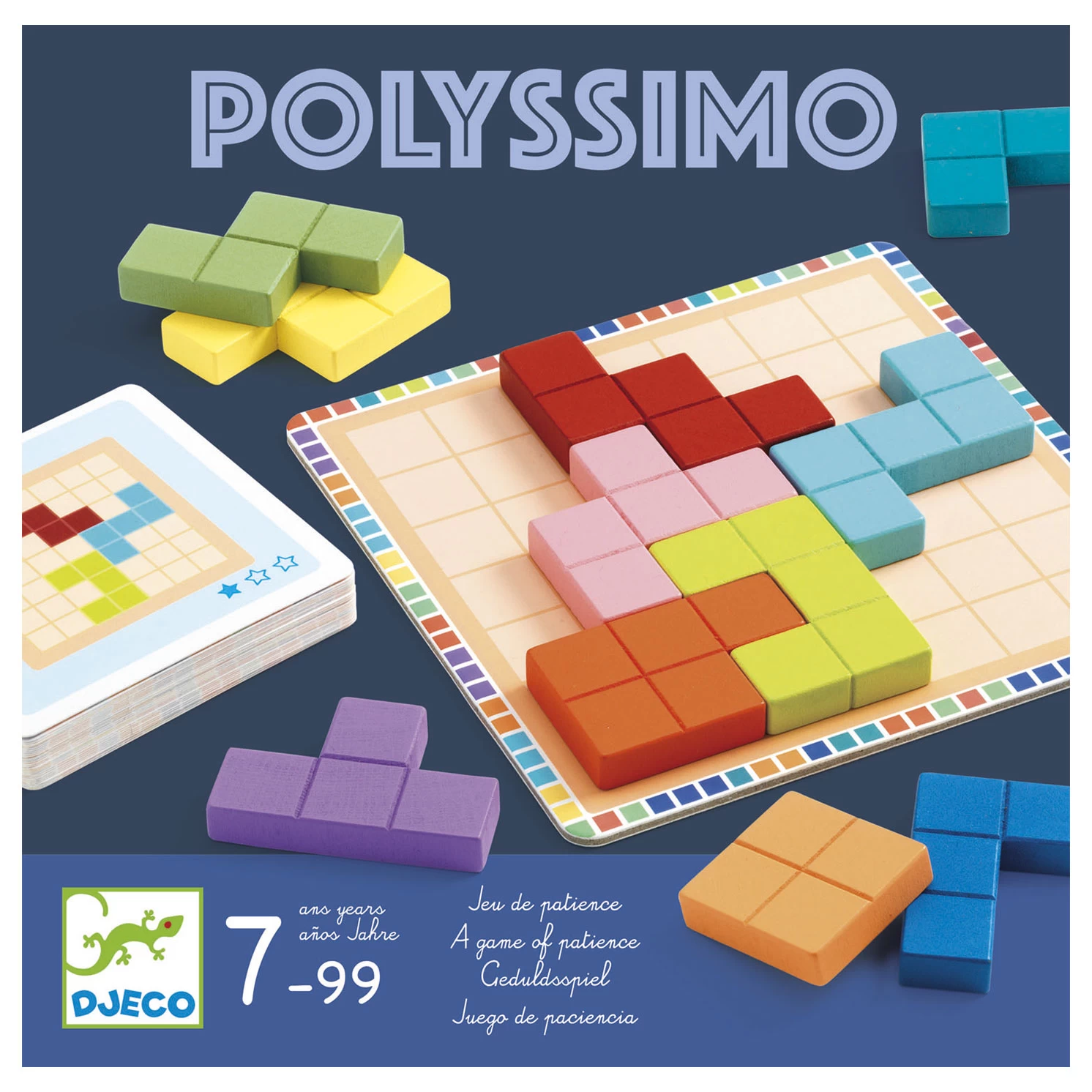 Djeco Polyssimo Blokjesspel 5 Djeco Polyssimo Blokjesspel - Afbeelding 3