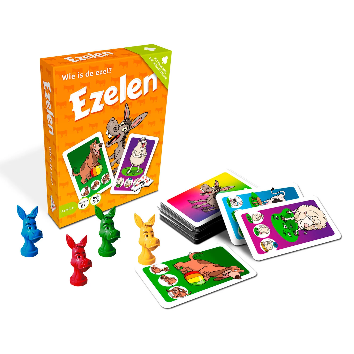 Identity Games Ezelen Kaartspel 4 Identity Games Ezelen Kaartspel - Afbeelding 2
