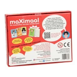 MaXimaal Gezelschapsspel: Maaltafels - Keersommen 15 MaXimaal Gezelschapsspel: Maaltafels - Keersommen -Bordspellen 4440141Q