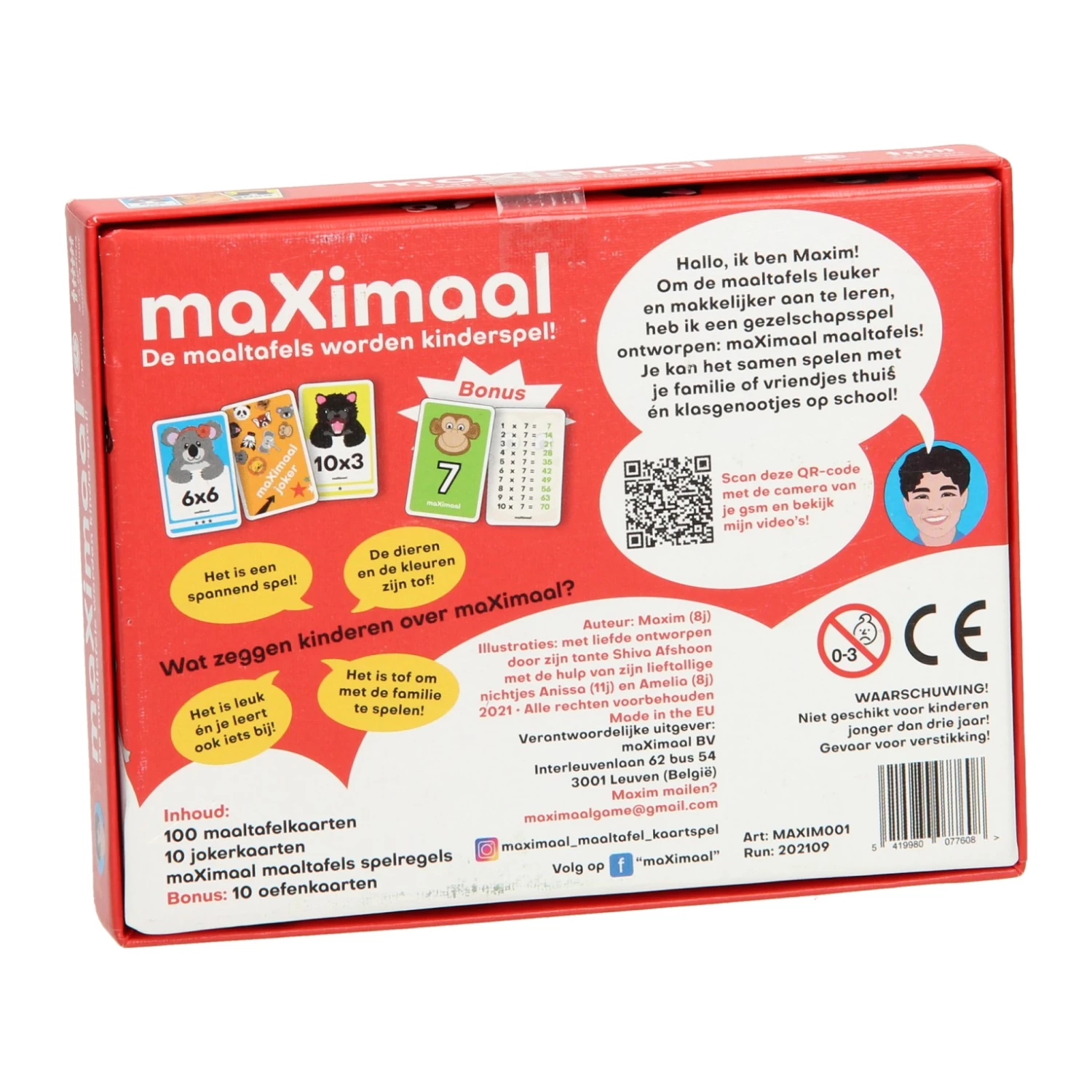 MaXimaal Gezelschapsspel: Maaltafels - Keersommen 9 MaXimaal Gezelschapsspel: Maaltafels - Keersommen - Afbeelding 7