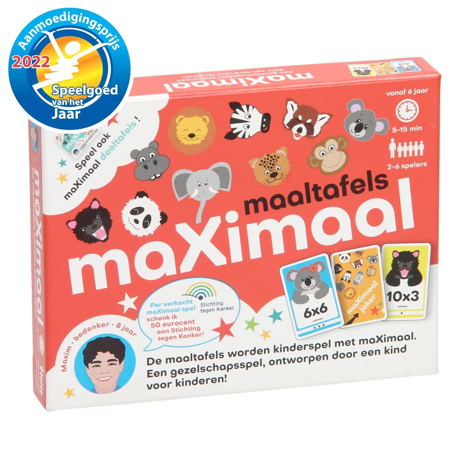 MaXimaal Gezelschapsspel: Maaltafels - Keersommen 3 MaXimaal Gezelschapsspel: Maaltafels - Keersommen