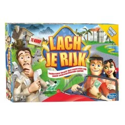 Hasbro Bordspel Lach Je Rijk