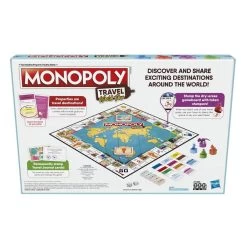 Hasbro Monopoly Wereldreis Bordspel -Bordspellen 4541649q