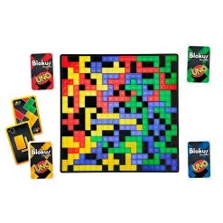 MATTEL Blokus Shuffle Uno Edition -Bordspellen 4582328g