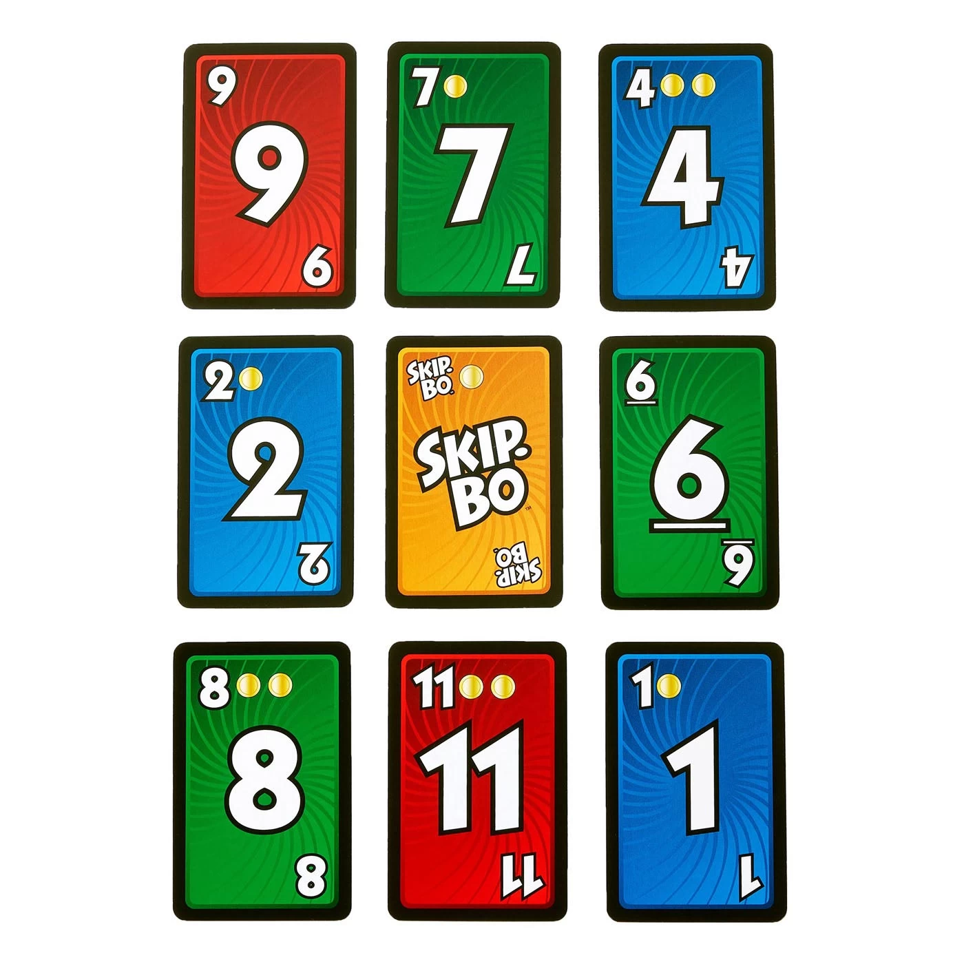 MATTEL Skip-Bo Masters Kaartspel 7 MATTEL Skip-Bo Masters Kaartspel - Afbeelding 5