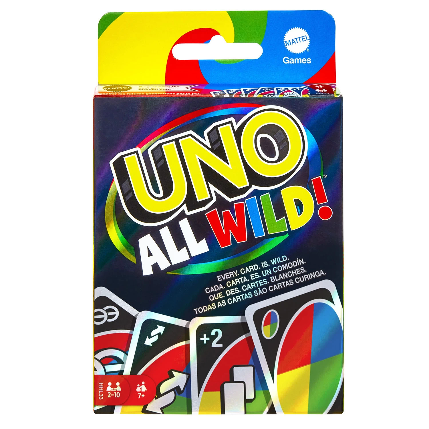 MATTEL UNO All Wild Kaartspel 3 MATTEL UNO All Wild Kaartspel