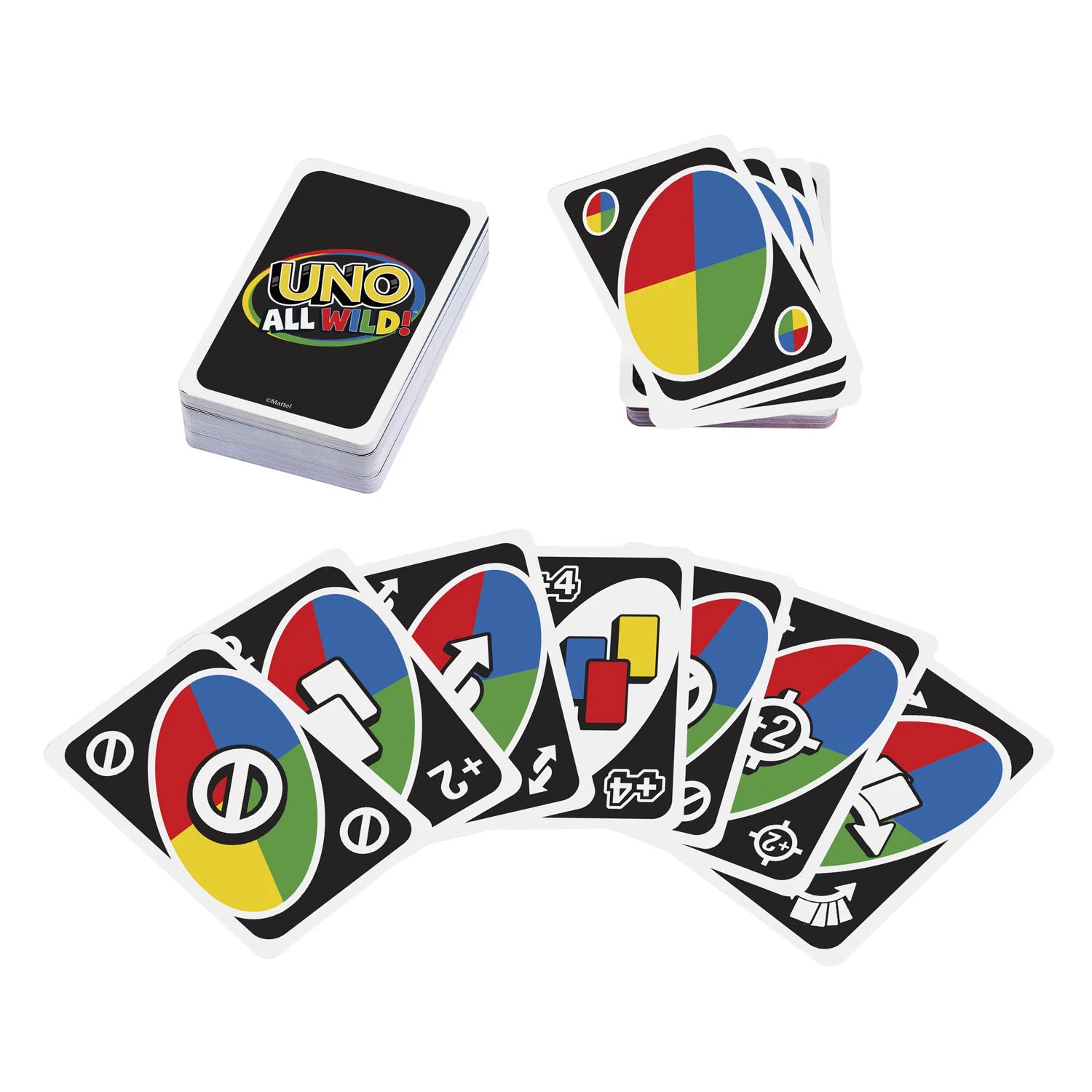 MATTEL UNO All Wild Kaartspel 5 MATTEL UNO All Wild Kaartspel - Afbeelding 3