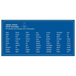 Oefenkaartjes Nijntje Oefent Korte Woordjes -Bordspellen 4887082b
