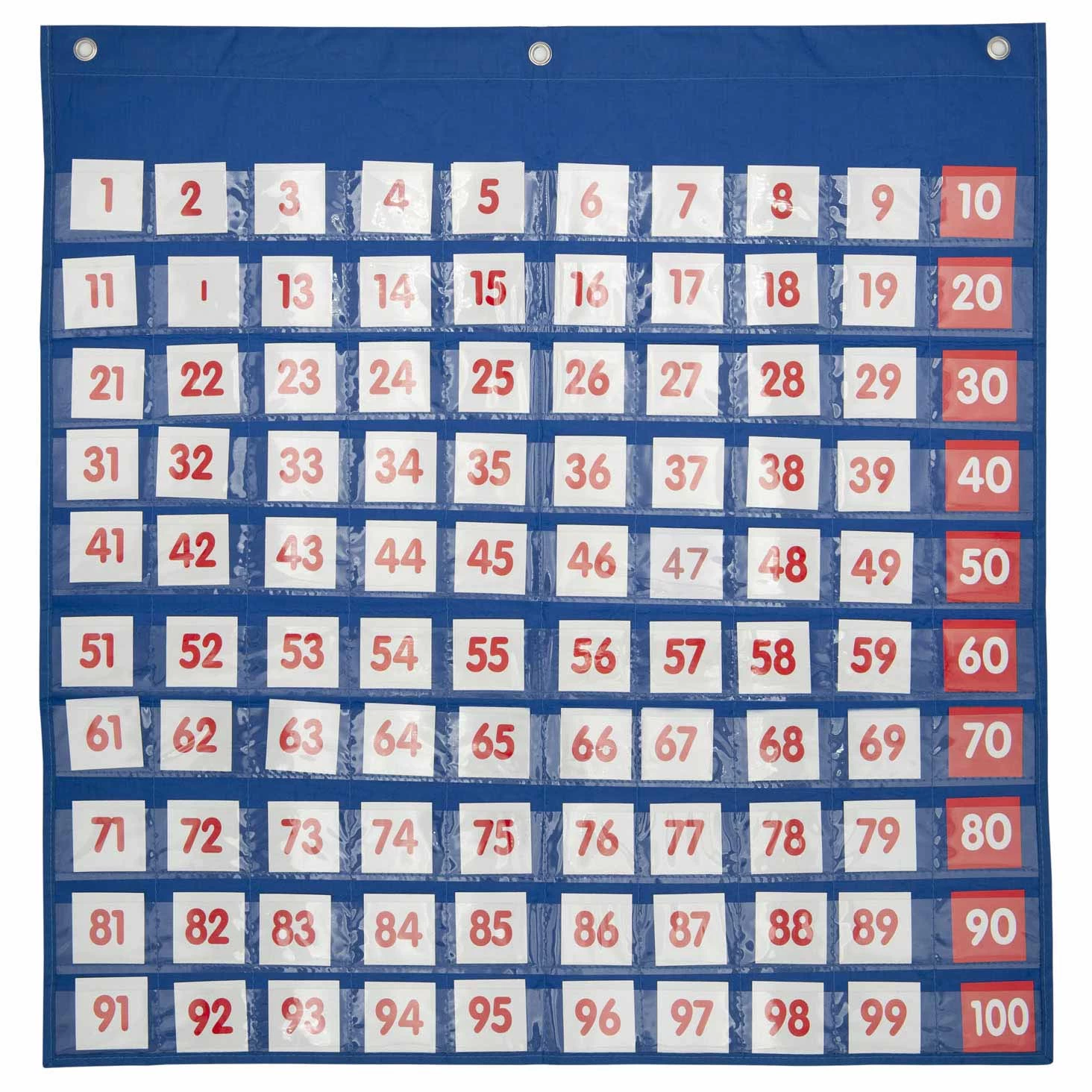 Wandkaart Cijfers Met 100 Kaarten 3 Wandkaart Cijfers Met 100 Kaarten