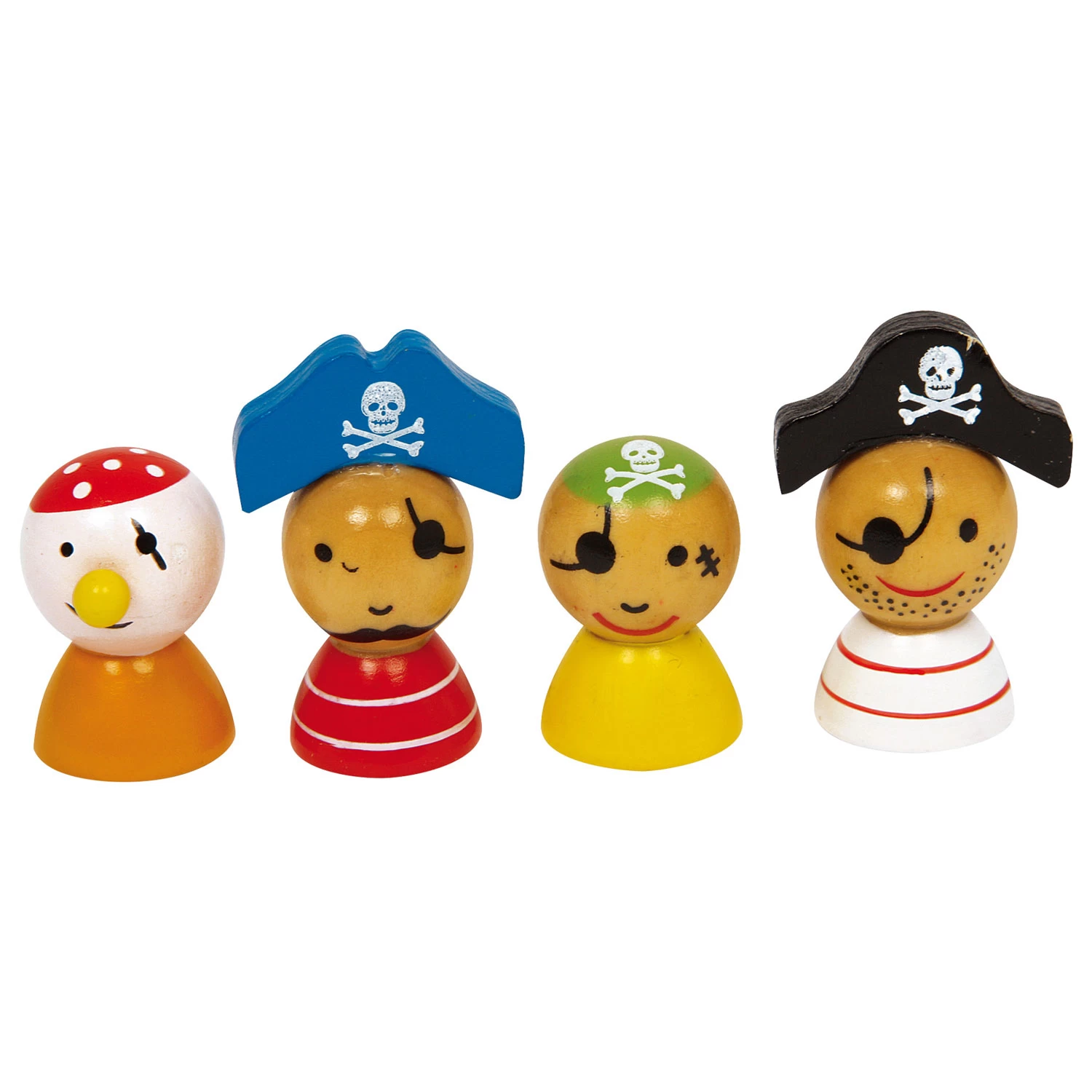 Small Foot - Houten Ludo Pirateneiland 6 Small Foot - Houten Ludo Pirateneiland - Afbeelding 4