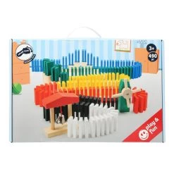 Small Foot - Houten Domino Rally, 490dlg.