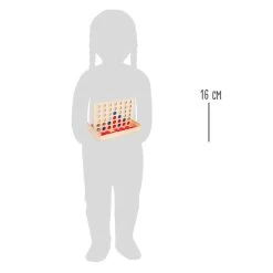 Small Foot - Vier Op Een Lijn Reisspel Hout 11 Small Foot - Vier Op Een Lijn Reisspel Hout -Bordspellen 5410211e