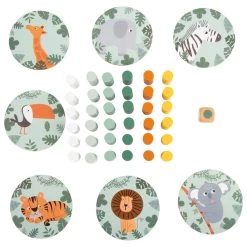 Small Foot - Houten Wiebeltoren Safari Spel -Bordspellen 5410245e