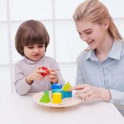 Classic World Houten Balansspel Blokken, 11dlg. 7 Classic World Houten Balansspel Blokken, 11dlg. -Bordspellen 6020174c