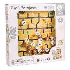 Classic World 2in1 Houten Padvinder Kinderspel -Bordspellen 6020309a