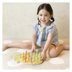 Classic World Houten Ananas Verbindingsspel, 21dlg. -Bordspellen 6020371h