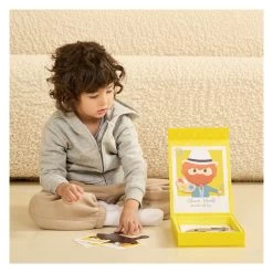 Classic World Magneetkoffer Foto Gezichten Geel -Bordspellen 6020382e