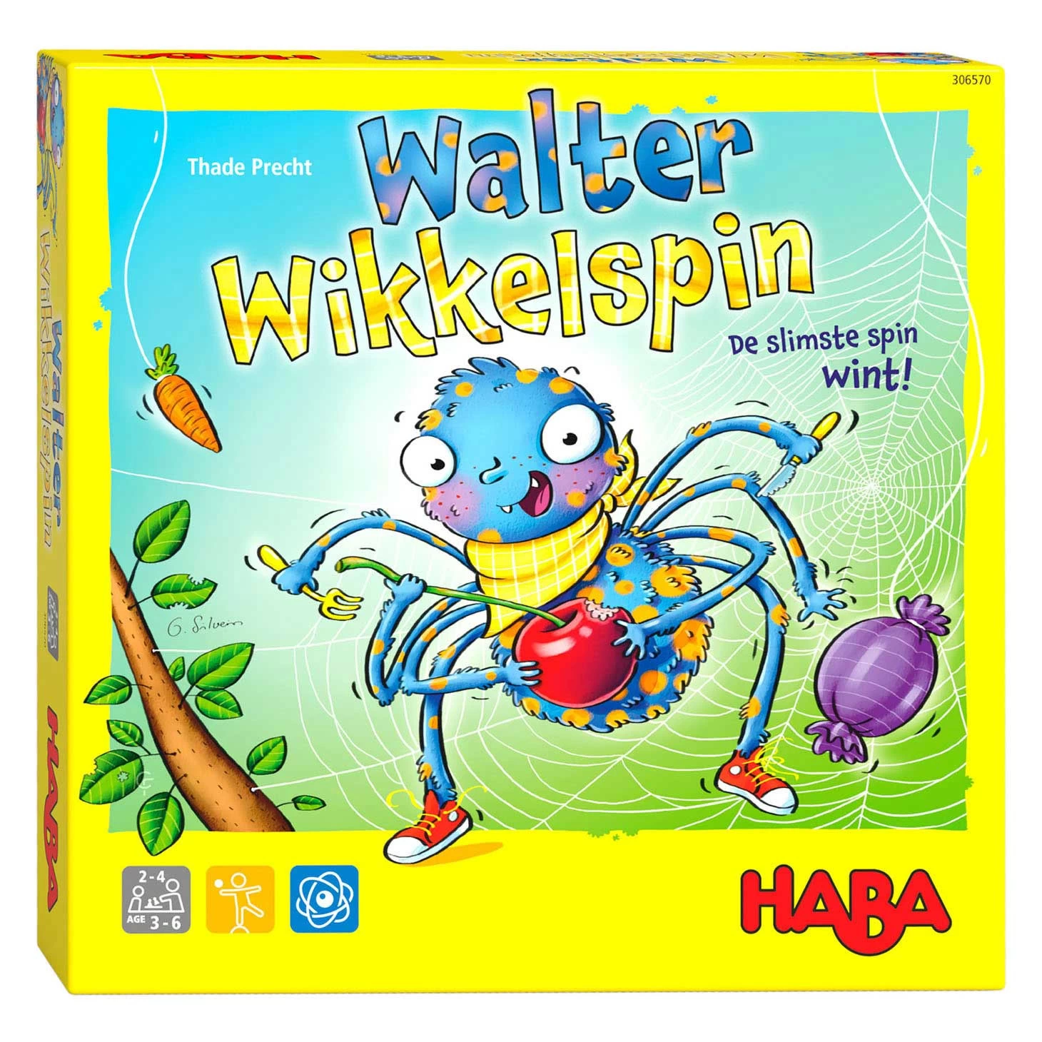 Haba Spel - Walter Wikkelspin 3 Haba Spel - Walter Wikkelspin