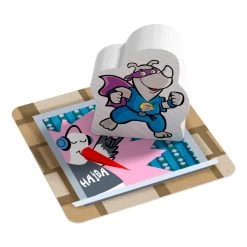 Haba Spel - Rhino Hero - Missing Twin -Bordspellen 6050590f